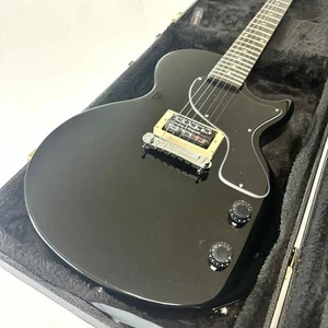 Epiphone Jr. Electric Guitar Black 2017 Used Guitar - Picture 1 of 10