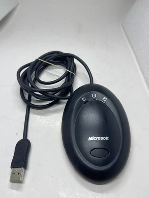 Microsoft USB Wireless Optical Desktop Mouse Receiver 2.1 Model 1028 X800685-103 - Image 1 of 2