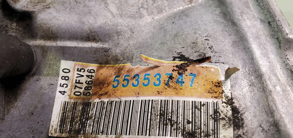 SAAB 9-3 2008 OEM transmisión automática 2,0 L 4 cilindros 5 velocidades Foto 1 de 4