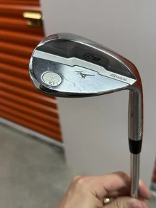 Mizuno S18 White Satin 56* 10 True Temper Dynamic Gold Wedge Stahl Herren RH - Bild 1 von 9
