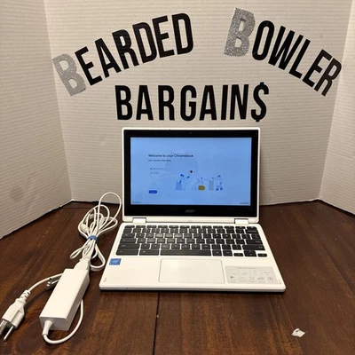 Acer Chromebook 11.6 R11, 2-in-1 HD IPS Touchscreen 1.6GHz 4GB RAM 32GB SSD HDMI - Image 1 of 4