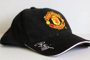 Ryan Giggs Vintage Manchester United Cap Hat Embroidered Autograph 11 - Picture 1 of 7