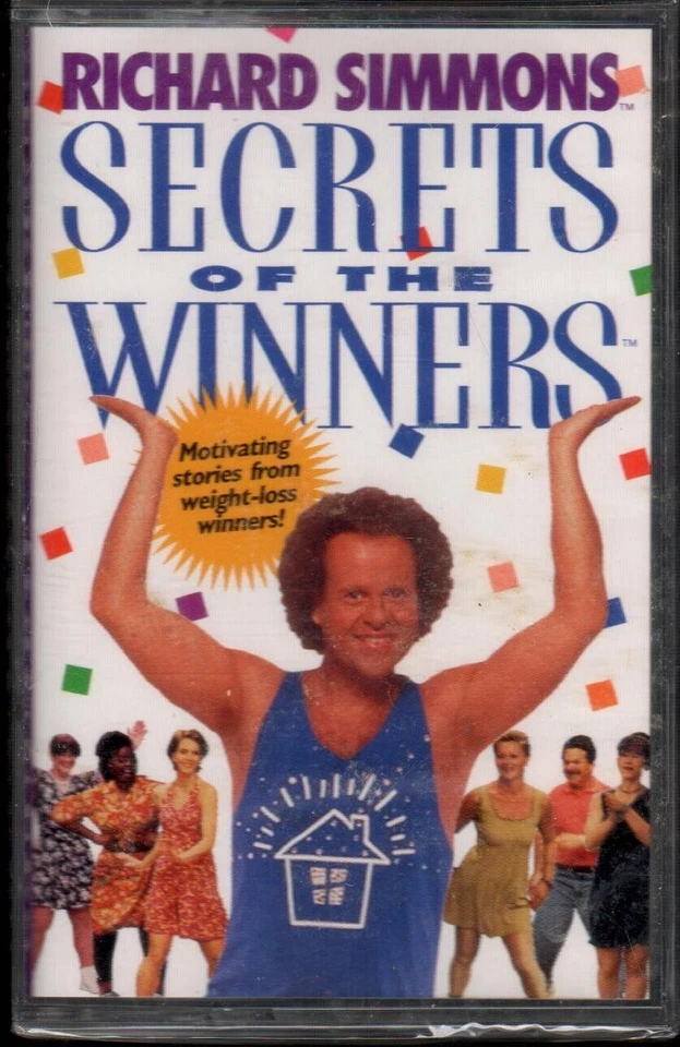 Richard Simmons Secrets of the Winners Cassette Tape 1998 New Factory Sealed - Image 1 of 2