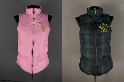 Ralph Lauren Mujer Chaleco Reversible Plumón Multicolor Talla XL 16 Foto 1 de 4