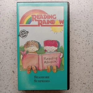 Reading Rainbow VHS "Seashore Surprises" Episode #088/155 LeVar Burton ExLib - Picture 1 of 7