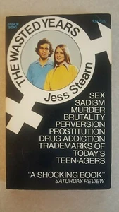 Vintage The Wasted Years by Jess Stearn - 1973 - Paperback Book - Zdjęcie 1 z 4