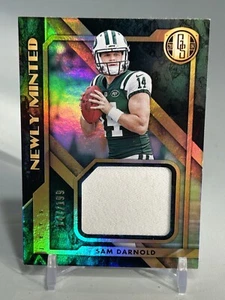 Sam Darnold 2018 Panini Gold Standard Newly Minted Rookie Jersey Card 149/199 - Picture 1 of 2