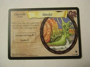 Tarjeta de juego de caracoles de criatura 72/80 de Harry Potter Streeler (LEER DESCRIPCIÓN (011-12) - Imagen 1 de 1