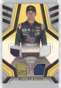 2018 Certified Complete Materials Gold /25 William Byron #CM-WB