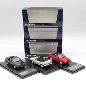 Hi Story 1:43 Mazda Familia Cabriolet 1986 HS265 Resin Model Limited Collection - Picture 1 of 14
