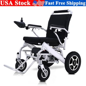 Lightweight Foldable Electric Wheelchair Intelligent All Terrain for Senior - Picture 1 of 12