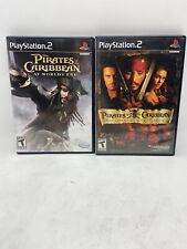 Pirates of the Caribbean Legend of Jack Sparrow & At World's End PS2 Lot