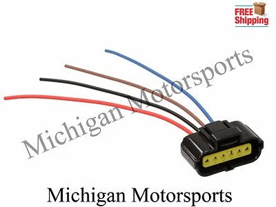 Ford Mustang Mass Air Flow MAF pigtail 1996 to 2004 4 WIRE connector plug - Image 1 of 2