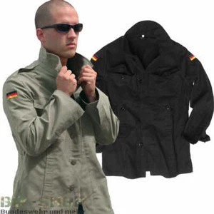 BUNDESWEHR MOLESKINJACKE ALTE ART OLIV SCHWARZ BW FELDJACKE ARMY JACKE MOLESKIN - Bild 1 von 3