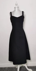 Sosandar Structured Evening Dress Black Size 6 - Picture 1 of 6