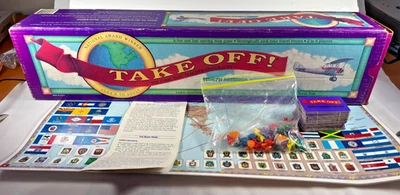 Take Off! The North American Edition Game That Teaches Geography 1997 - Image 1 of 4