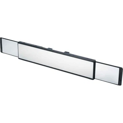 K-Source RM012 Rearview Mirror 13-3/4 to 21-1/2 Extendable Clip-on Mirror Clamps - Image 1 of 3