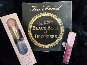 Too Faced VINTAGE The Little Black Book of Bronzers Bundle, NWT - Picture 1 of 12
