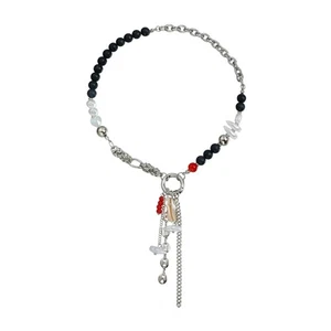 Fashionable Multi Layer Jewelry Piece Versatile Daily Wear Mixed Texture - Picture 1 of 8