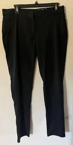 New Izod Approved Schoolwear Girl's 13 Plus Navy Black Skinny Uniform Pants - Picture 1 of 2