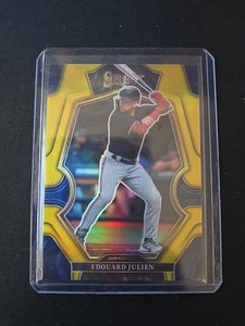 2023 Panini Select Baseball True Gold 4/10 EDOUARD JULIEN TWINS - Bild 1 von 3