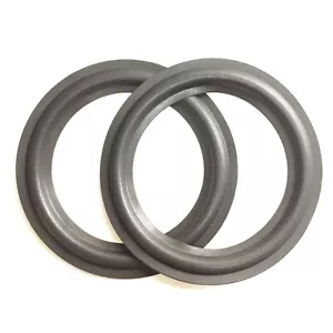 2 Ersatz 8" Lautsprecher Schaumstoff Surrounds für Elipson 1402 Edge Reparatur - Bild 1 von 6