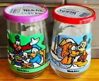 Welch's Mickey Mouse Lunch Buddies/ A Friend in Need Collection Jelly Jars (EUC)