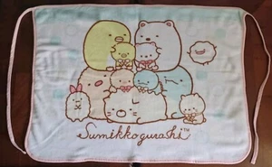 San-X Sumikko Gurashi Blue & Pink Cute Animals Soft Fleece Blanket A Japan Baby - Picture 1 of 10