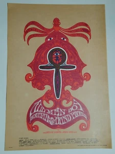 ALLMEN JOY LOTHAR DENVER COLORADO 10-27-1967 FAMILY DOG CONCERT POSTER FDD-8 - Picture 1 of 6