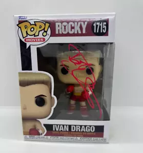Dolph Lundgren signiert Rocky Funko Pop Ivan Drago #1715 ACOA - Bild 1 von 4
