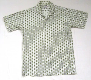 1960S 50S  VINTAGE SHIRT BOYS 18 XS MENS CHESS PIECE HORSE S23 NOS NEW OLD TAPER - Picture 1 of 8