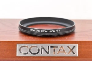 🌸[Near MINT] Genuine CONTAX Metal Hood W-1 82mm From Japan - Picture 1 of 14