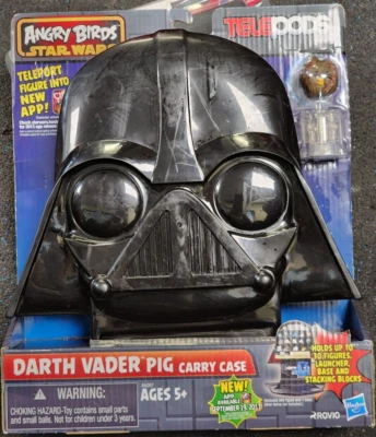 Star Wars/Angry Birds Telepods Darth Vader Pig Estuche de Transporte, Aplicación Comp/Teléfono, Nuevo Foto 1 de 4
