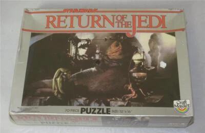 CraftMaster 1983: Rompecabezas habitación del trono Jabba the Hutt - Star Wars ROTJ (SELLADO) Foto 1 de 2