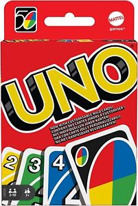 UNO - Classic Colour & Number Matching Card Game - 112 Cards Gift for Kids 7+
