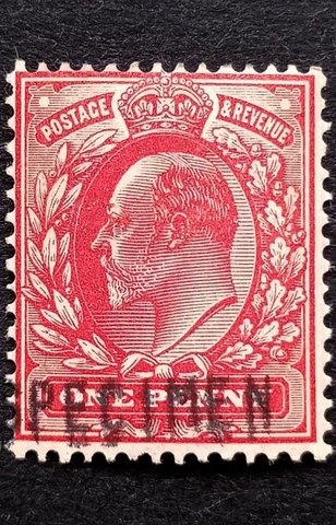 GB King Edward VII Stamp 1d Specimen SG.219s MLH  Well Centred Good Perfor. VF Cover
