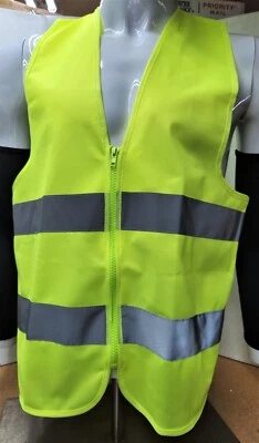 FX SAFETY PRODUCTS FX Class Two High Visibility Reflective Yellow Safety Vest