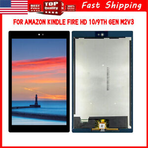 Display For Amazon Kindle Fire HD10 9th Gen M2V3R5 2019 LCD Touch Screen Replace