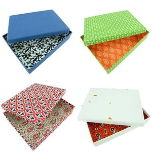 Handmade Luxury A4 Deep Shirt & Gift Box LoudElephant Present Wrap Birthday - Picture 1 of 30