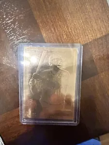 BABE RUTH 1996 CMG GOLD CARD # 30 NEW YORK YANKEES FOIL 22K - Picture 1 of 2