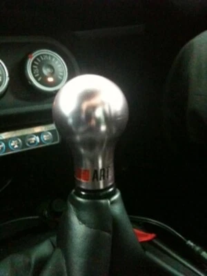 Perilla de cambio de aluminio RALLIART para MITSUBISHI LANCER EVO MIRAGE G4 OUTLANDER Foto 1 de 4