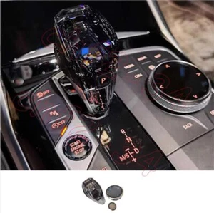 Crystal Style Interior Gear Shift Knob Cover 3PCS Fit For BMW I4 M50 2022-2024 - Bild 1 von 7