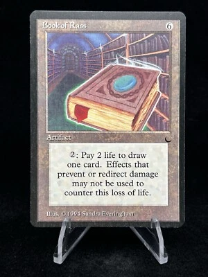 BOOK OF RASS The Dark 1994 Magic The Gathering (MTG) TCG Uncommon 🔥MINT🔥 - Image 1 of 4