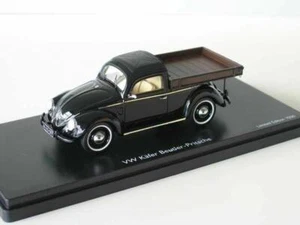 Volkswagen VW Käfer Beutler-Pritsche Coche a Escala Schuco 1:43 Negro 450889300 - Imagen 1 de 5