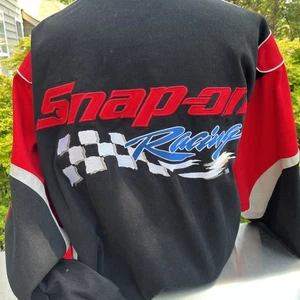 Vintage Snap On Nascar Racing Jacket Coat JH Design Mens XXL - Picture 1 of 12