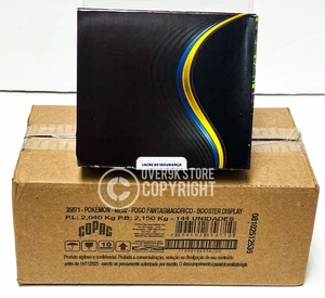 4x Pokémon TCG Phantasmal Flames Booster Boxen - Factory Case - Portugiesisch - Neu - Bild 1 von 8