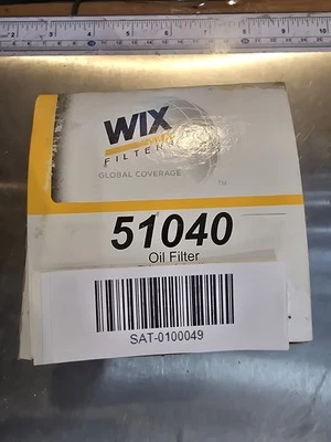 Nuevo [2PACK] Filtro de aceite genuino WIX 51040 Foto 1 de 3