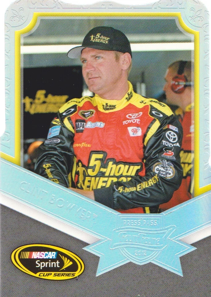 2012 Press Pass FanFare NASCAR Racing Cards Holofoil Die Cuts: Pick From List - Image 1 of 1