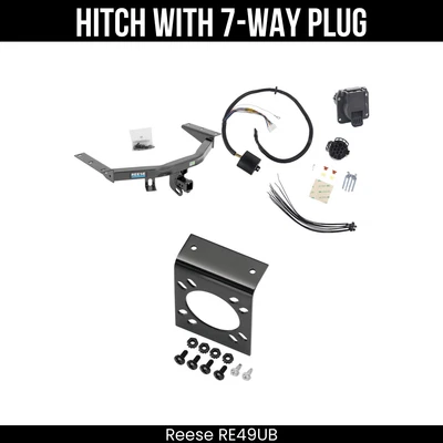 Enganche de remolque Reese + cableado de 7 vías para receptor de 2" clase 4 14-20 Acura MDX 44778 Foto 1 de 4