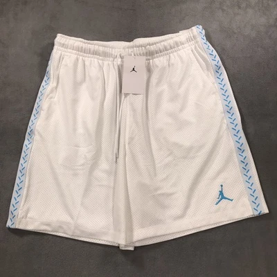 Nike Air Jordan Flight MVP Pantalones Cortos de Malla UNC Blanco Azul Para Hombres Grandes FN4611-101 NUEVO Foto 1 de 4